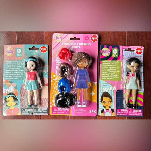 Friends forever club fashion dolls, wigs with two dolls, Alanis and iha, new - Picture 1 of 2